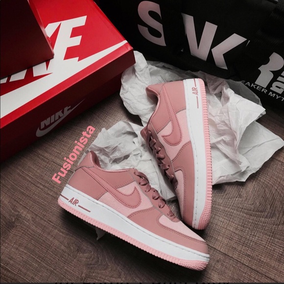 pink sparkly air force 1